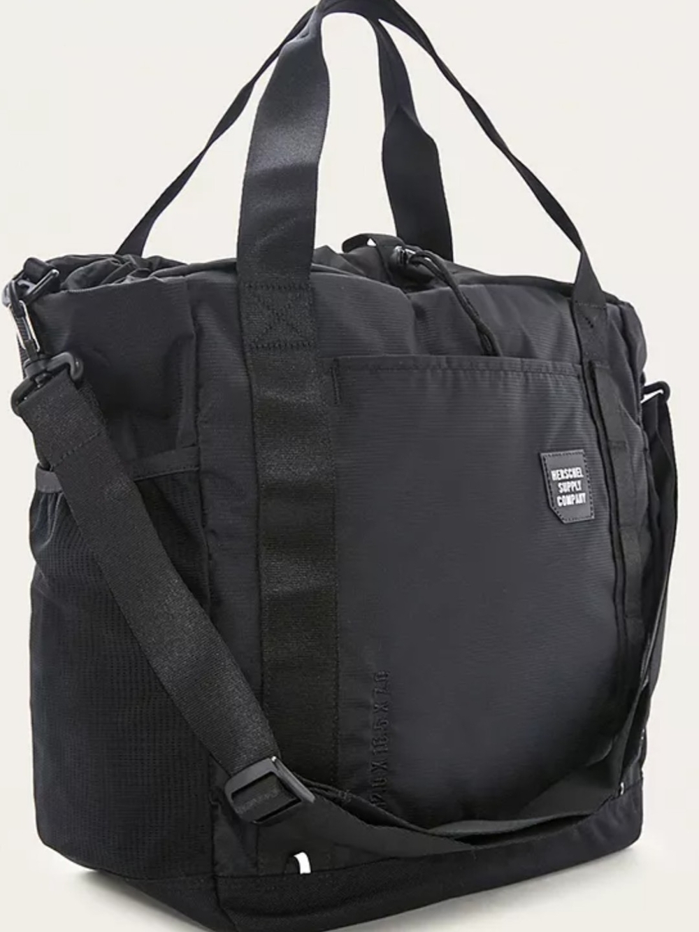 Herschel Supply Co. Trail Barnes Black Crossbody Tote Bag
